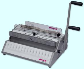 RENZ SRW 360 Bindegerät 3:1 bis 135 Blatt, Quadratloch 4 x 4 mm 