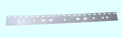 Abheftstreifen A4 VE = 100 Stk. A4, US-Teilung, Plastik, eckig 8 x 3 mm