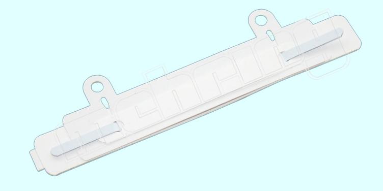 Selbstklebende Schnellheftermechanik mit ausschiebbarer Abheftvorrichtung 4Tlg., 150 x 20 mm, weiß 