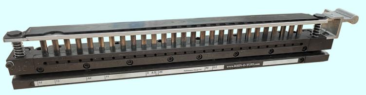 HD 7700/7725 Werkzeug Coil, Ovalloch, Teilung 4:1 0.2475",  DIE, 4-1 OVAL (.2475) HD14" HI CAP 