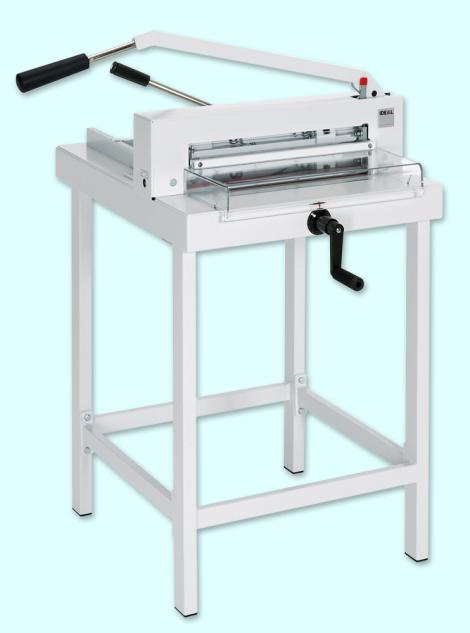 IDEAL 4305 Stapelschneider manuell, 430 mm Schnittlänge, Hebelpressung 