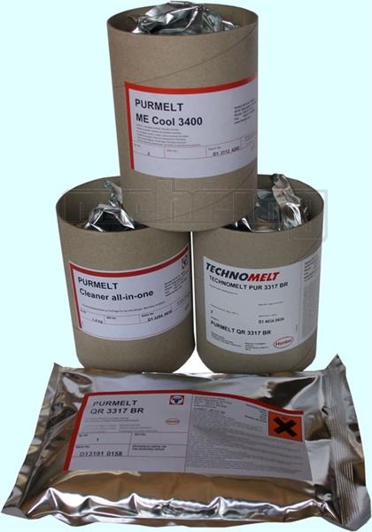 HENKEL Technomelt PUR 3317 BR (Purmelt QR 3317 BR), VE = 1 kg 