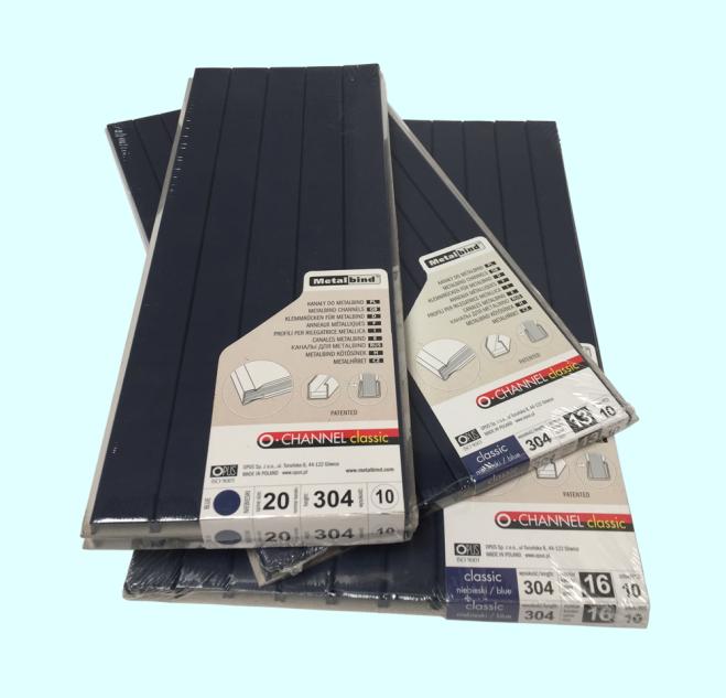 OPUS Channel classic, Papierbezug in Leinenoptik 