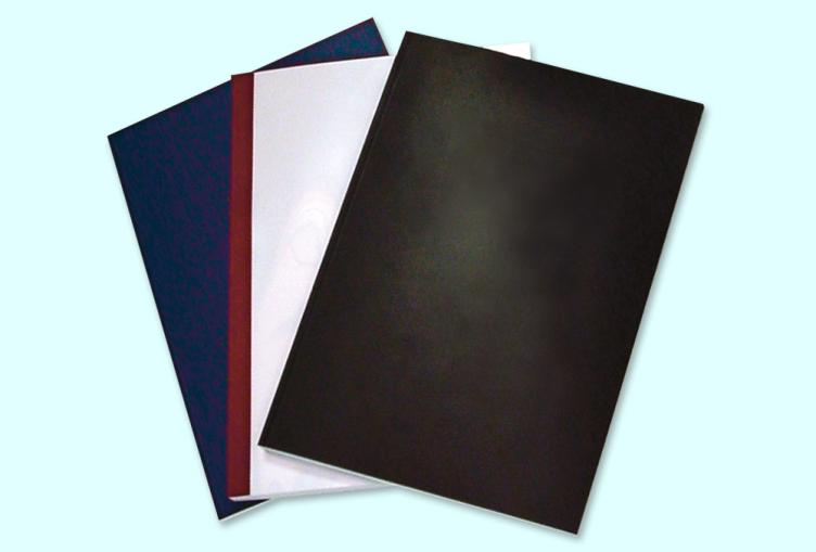 FASTBIND Bindemappen standard, Vorderseite transparent 