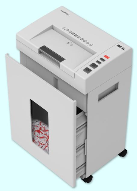 IDEAL 8291 CC, SHREDCAT, Autofeed-Aktenvernichter, 220 mm, 220 W 
