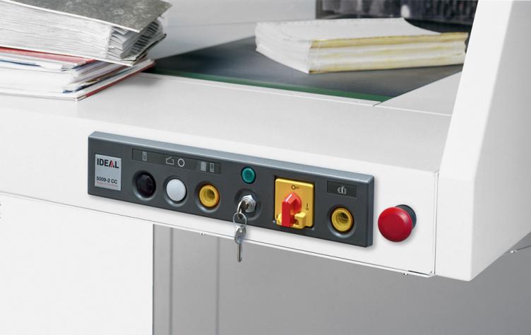 IDEAL 5009 Aktenvernichter, 500 mm, 9000 W 