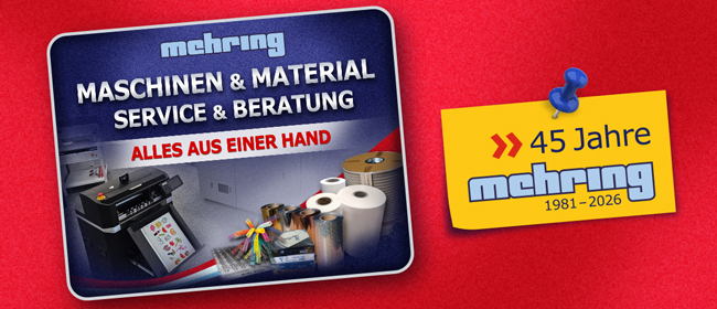 45 Jahre Mehring - Alles aus einer Hand